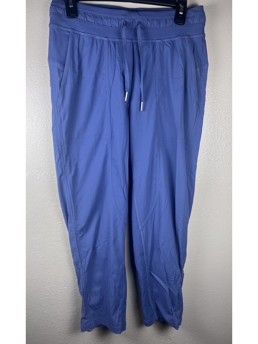 Lululemon Pants Womens 6 Blue Jogger Athletic Lightweight Drawstring Pockets